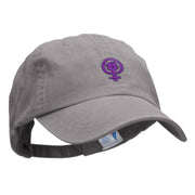 Systerhood Symbol Embroidered Pigment Dyed Wash Caps