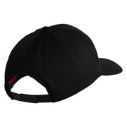 U.S. Marine Corps 3rd Marine Division Embroidered Solid Cotton Twill Pro Style Cap - Black OSFM