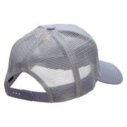 Zombie Hand Five Panels Pro Style Trucker Mesh Cap - Grey OSFM