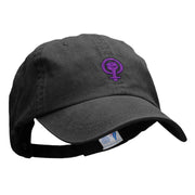 Systerhood Symbol Embroidered Pigment Dyed Wash Caps