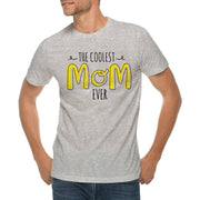 The Coolest Mom Ever Graphic Design Deluxe Jersey T-Shirt