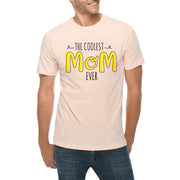 The Coolest Mom Ever Graphic Design Deluxe Jersey T-Shirt