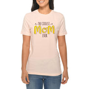 The Coolest Mom Ever Graphic Design Deluxe Jersey T-Shirt