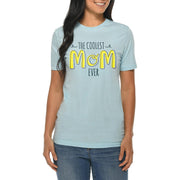 The Coolest Mom Ever Graphic Design Deluxe Jersey T-Shirt