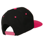 Large A Embroidered Snapback Cap