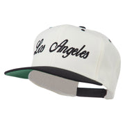 Los Angeles Embroidered Snapback Cap