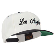 Los Angeles Embroidered Snapback Cap