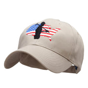 Labor Day Embroidered New Low Profile Organic Cotton Cap