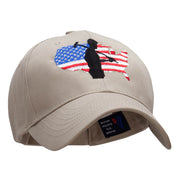 Labor Day Embroidered New Low Profile Organic Cotton Cap