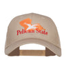 Louisiana Pelican State Embroidered Mesh Cap