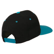 Large A Embroidered Snapback Cap