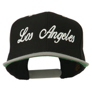 Los Angeles Embroidered Snapback Cap