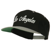 Los Angeles Embroidered Snapback Cap