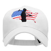 Labor Day Embroidered New Low Profile Organic Cotton Cap