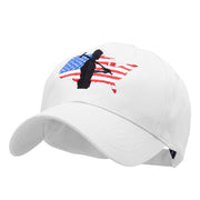 Labor Day Embroidered New Low Profile Organic Cotton Cap