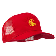 Fire Dept Ladies Auxiliary Embroidered Mesh Cap