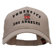 Forensics Los Angeles Embroidered Solid Cotton Twill Strap Cap