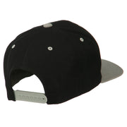 Large A Embroidered Snapback Cap