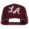 LA Embroidered Cotton Mesh Cap