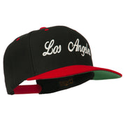 Los Angeles Embroidered Snapback Cap