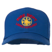 Fire Dept Ladies Auxiliary Embroidered Mesh Cap