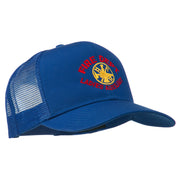 Fire Dept Ladies Auxiliary Embroidered Mesh Cap