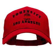 Forensics Los Angeles Embroidered Solid Cotton Twill Strap Cap