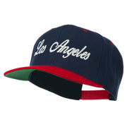 Los Angeles Embroidered Snapback Cap