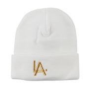 LA Embroidered Long Beanie