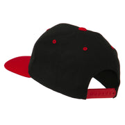 Large A Embroidered Snapback Cap