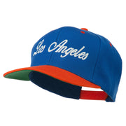 Los Angeles Embroidered Snapback Cap