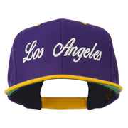 Los Angeles Embroidered Snapback Cap