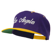 Los Angeles Embroidered Snapback Cap