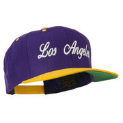 Los Angeles Embroidered Snapback Cap