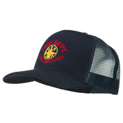 Fire Dept Ladies Auxiliary Embroidered Mesh Cap