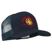 Fire Dept Ladies Auxiliary Embroidered Mesh Cap