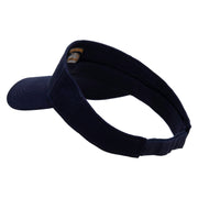 Licensed 17th Airborne Division Embroidered Cotton Twill Sun Visor - Navy OSFM