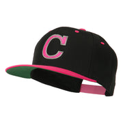 Large C Outline Embroidered Cap