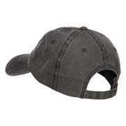 Cali Embroidered Washed Cap