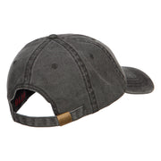 Cali Embroidered Washed Cap