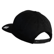 4th Marine Division Retired Embroiered Solid Cotton Twill Pro Style Cap - Black OSFM