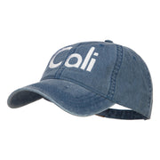 Cali Embroidered Washed Cap