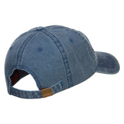 Cali Embroidered Washed Cap