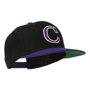 Large C Outline Embroidered Cap