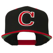 Large C Outline Embroidered Cap