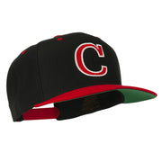 Large C Outline Embroidered Cap