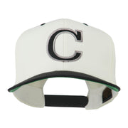 Large C Outline Embroidered Cap