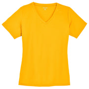 Ladies Big Size Mesh V-Neck T-Shirt