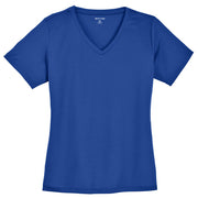 Ladies Big Size Mesh V-Neck T-Shirt