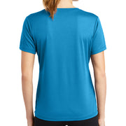 Ladies Mesh V-Neck T-Shirt